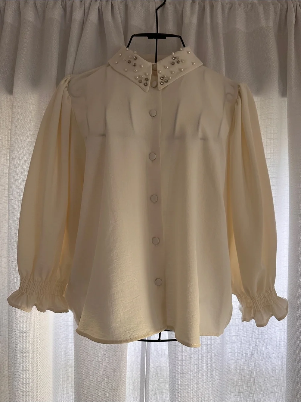 Zara blouse pearl